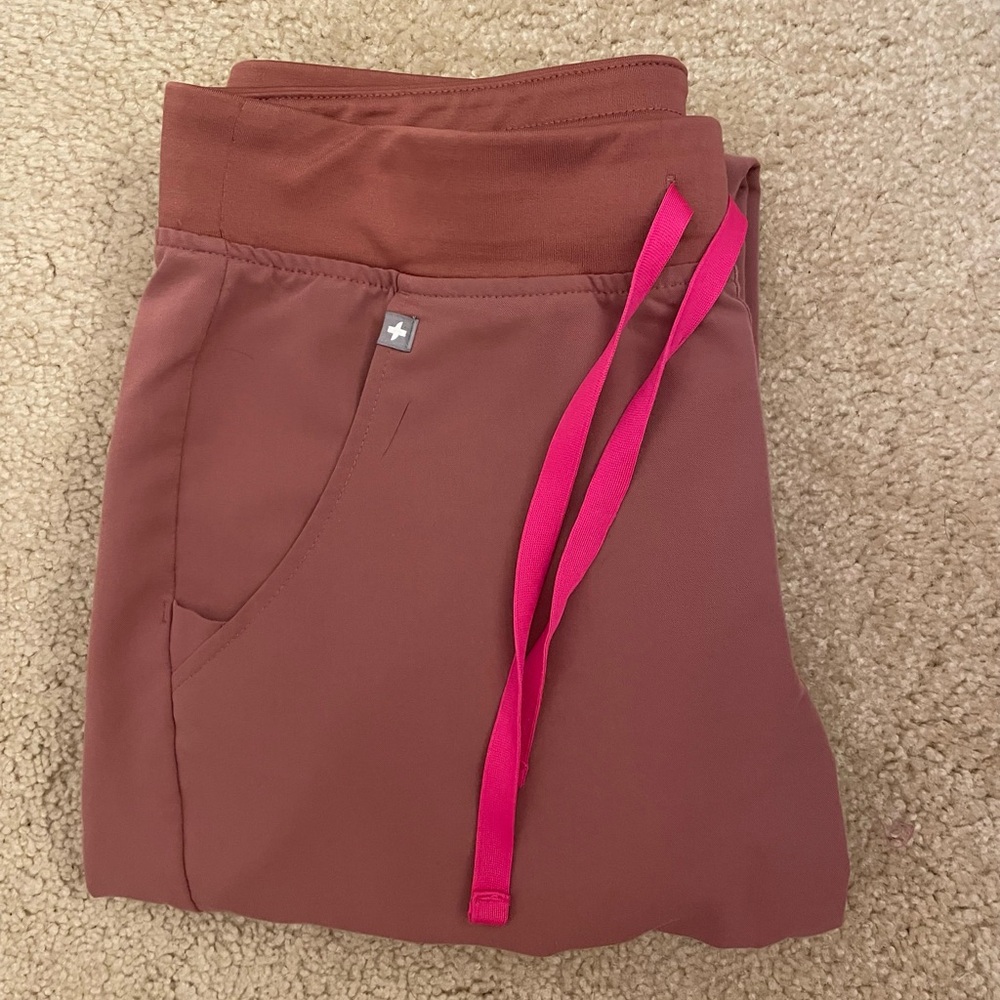 Figs Mauve Zamora Jogger Scrub Pants